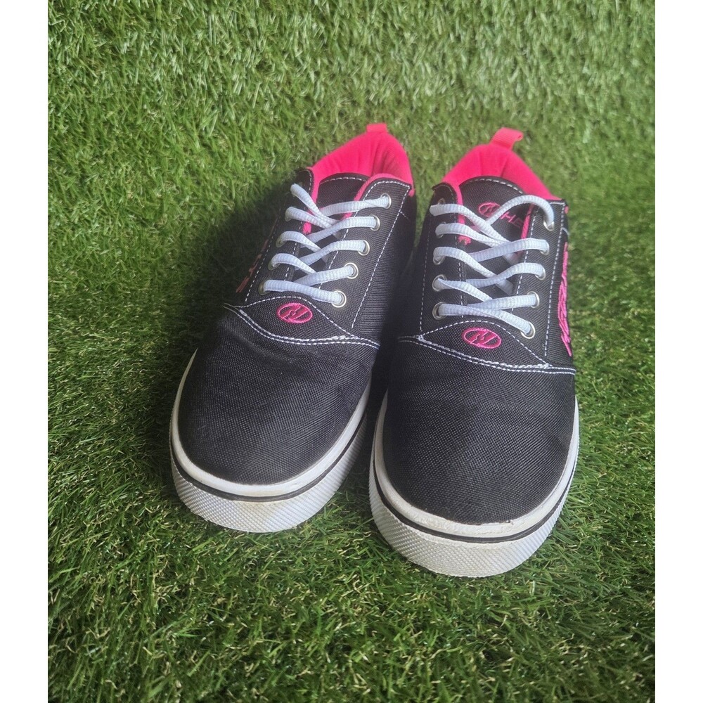 Heelys Women’s 5 Youth 4 Black Pink Low Top Wheeled Lace-Up Sneakers US - Picture 7 of 7